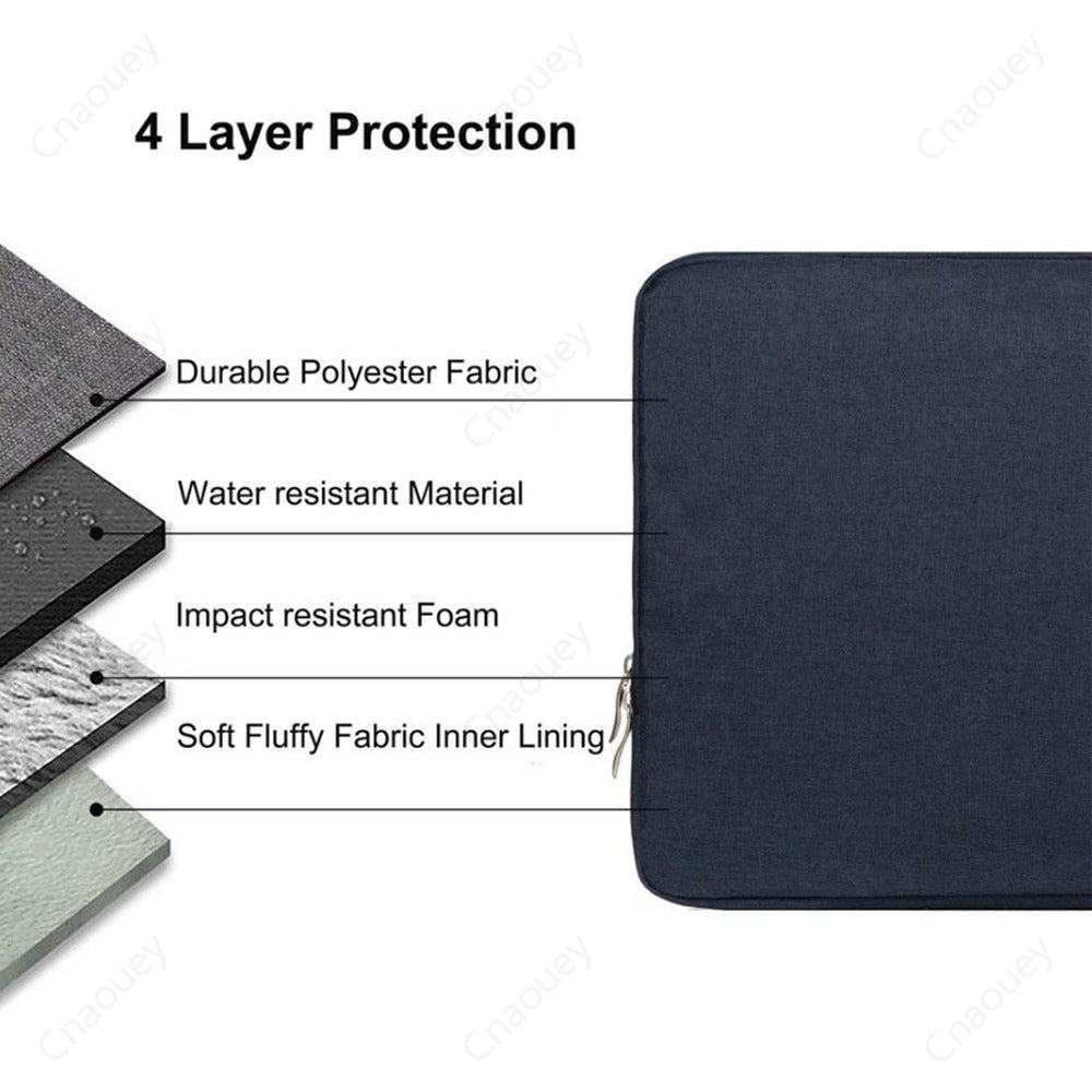 13.3"Laptop Sleeve Case for MacBook M2 M1 Air13.6 Air13.3 MacBook Pro13 14 15 16 with Handle Pocket Briefcase Waterproof HandBag
