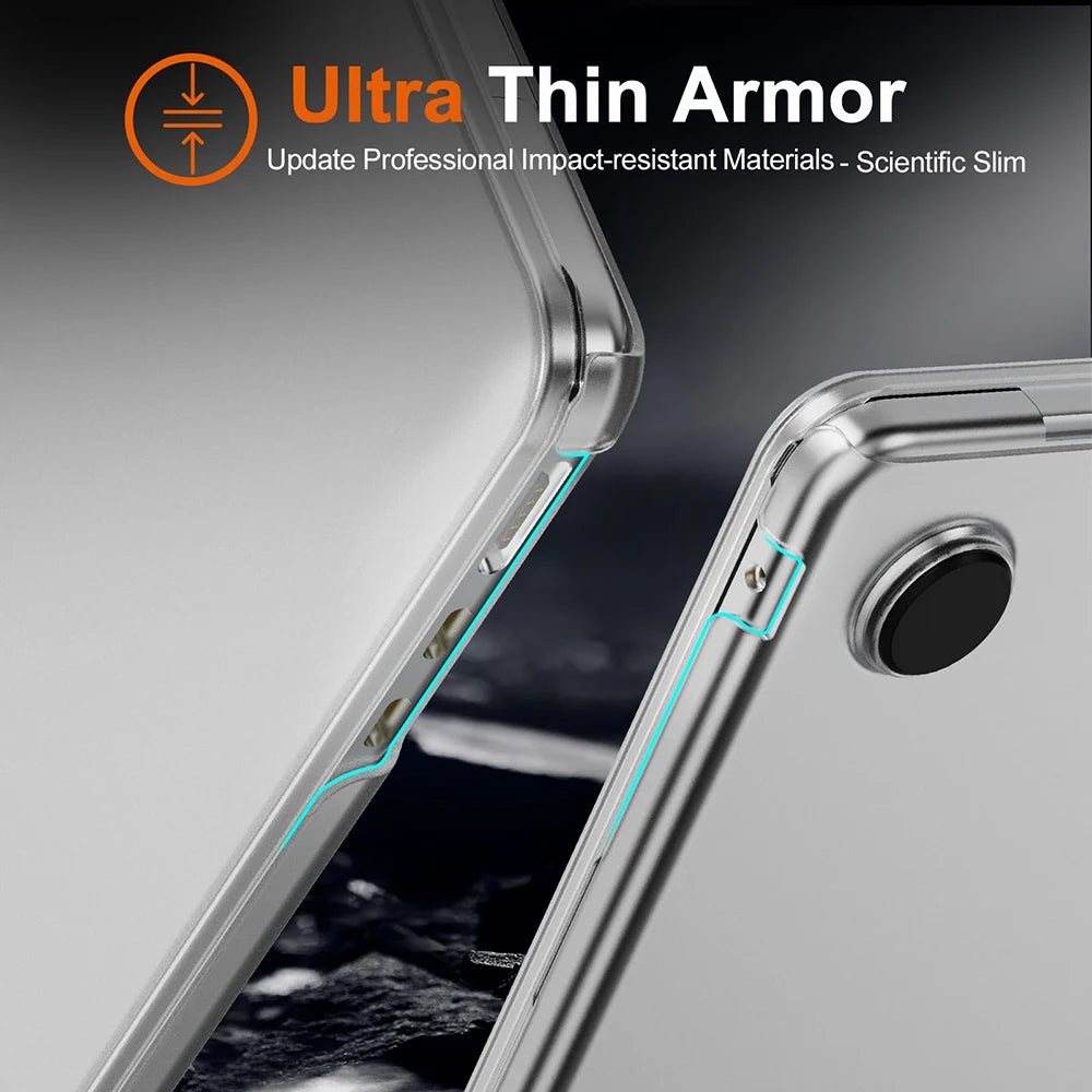 For 2025 M4 MacBook Air 13In Air 15In Case M3 M2 2024-2022 A3241 A3240 MacBook Pro 14In Pro 16In M4 Pro/Max 2024 Case Cover