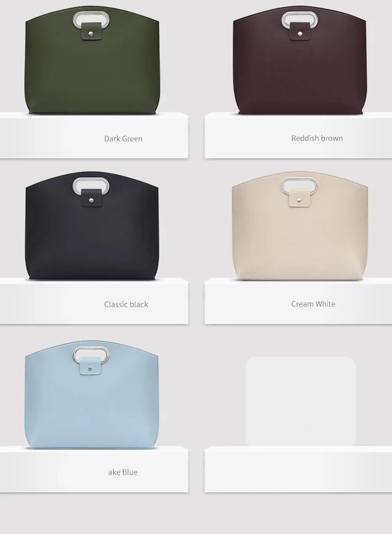Laptop Bag Men Women Business Portable Computer Case Storage Purses Hand Document Bags Luxury Upscale Tote Waterproof Briefcase
