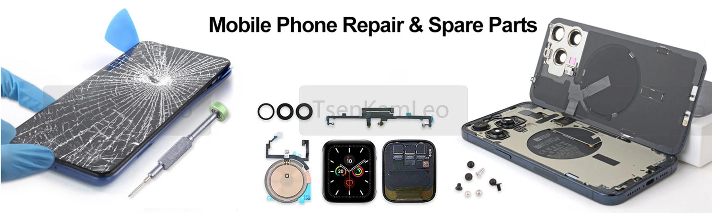 2Sets Sapphire Back Rear Camera Glass Lens with Tape & Repair Tool Kit For iPhone 11 14 15 12 13 Mini Pro Max Replacement part
