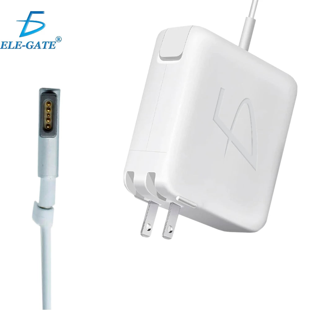 MacBook Compatible 60W Laptop Charger with for MagSafe Type L 16.5V Power Supply for MacBook Users