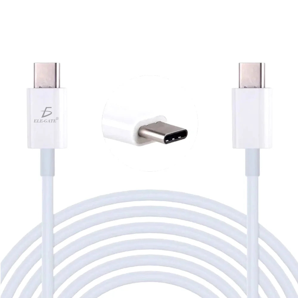 USB C to USB C Cable for Macbook 5A Fast Charging and Data Transfer Type-C to Type-C 2M Length 20W Fast Chargers