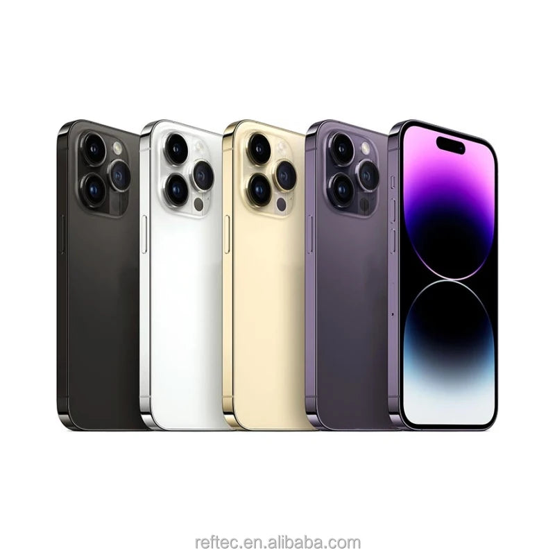 98% New Original 6.7 Inches 14 Promax A2896 Dual SIM Hexa-core 128/256/1TB 5G Unlock for IPhone 14 Pro Max 6G RAM LTE Cellular