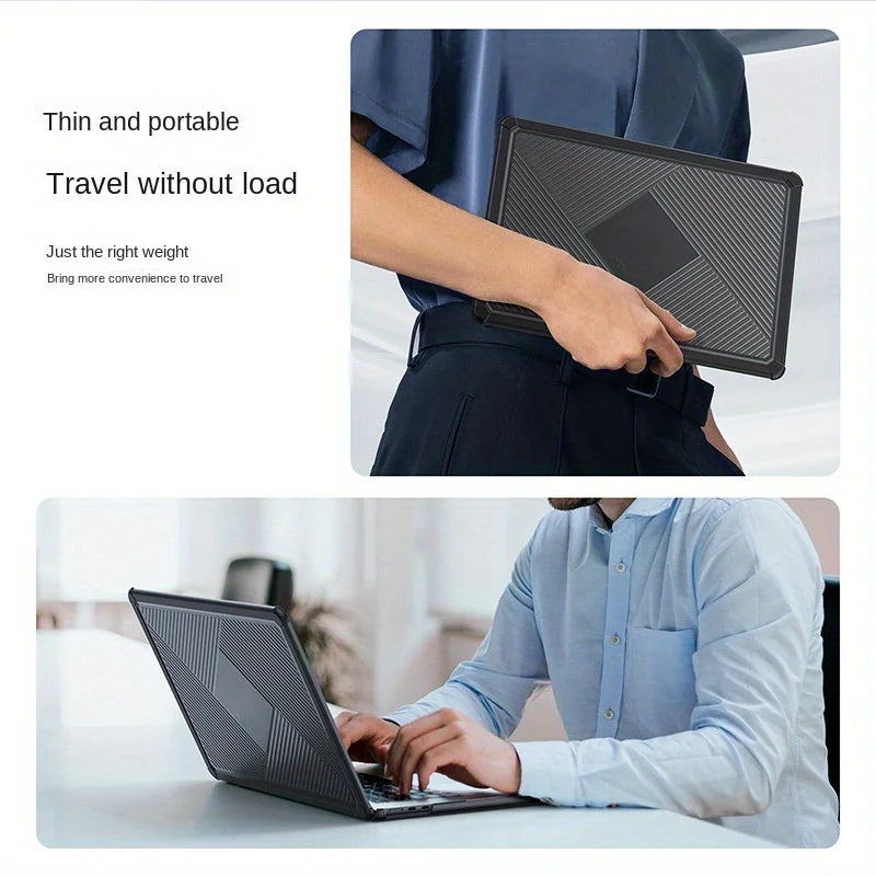 Laudtec Tpu Pc Laptop Case for Macbook Air 15.3 Inich (2023/2024)/13.6 Inch 2022 Skin Cover Shockproof Geometric Pattern Pbk296