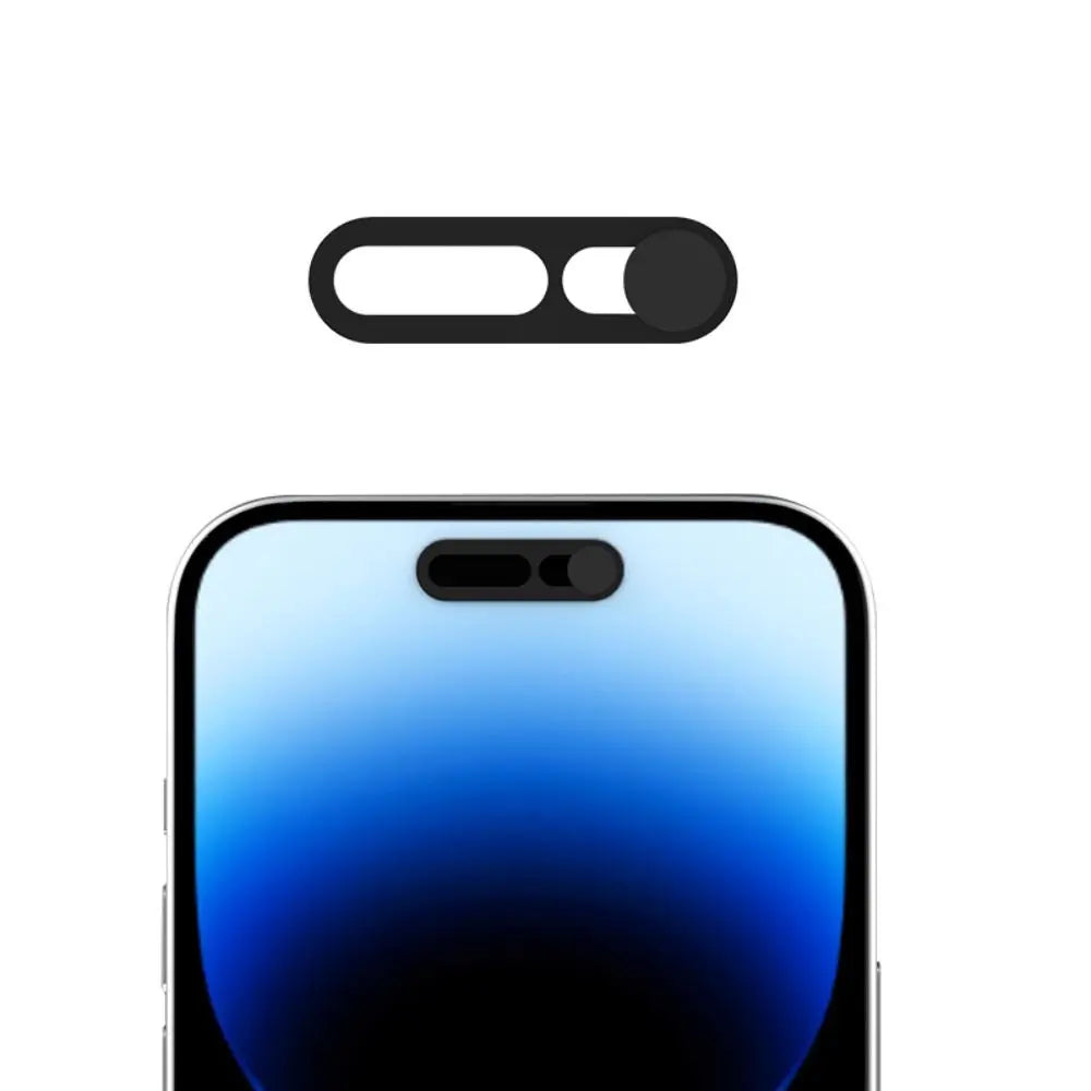 3PCS Phone Lens Metal Antispy Privacy Cap Front Camera Slider Lens Sticker Webcam Cover For iPhone 14 14 ProMax Plus