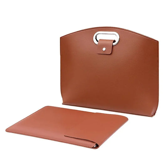Laptop Bag Men Women Business Portable Computer Case Storage Purses Hand Document Bags Luxury Upscale Tote Waterproof Briefcase