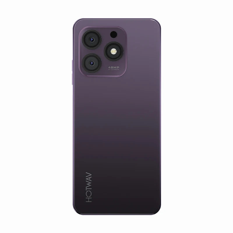HOTWAV Note 13 Max Mobile Phone Android 14 6.8'' HD+ 16(6+10)GB 256GB Cellphone 48MP 5160mAh 9.2mm Ultra-Thin Smartphone