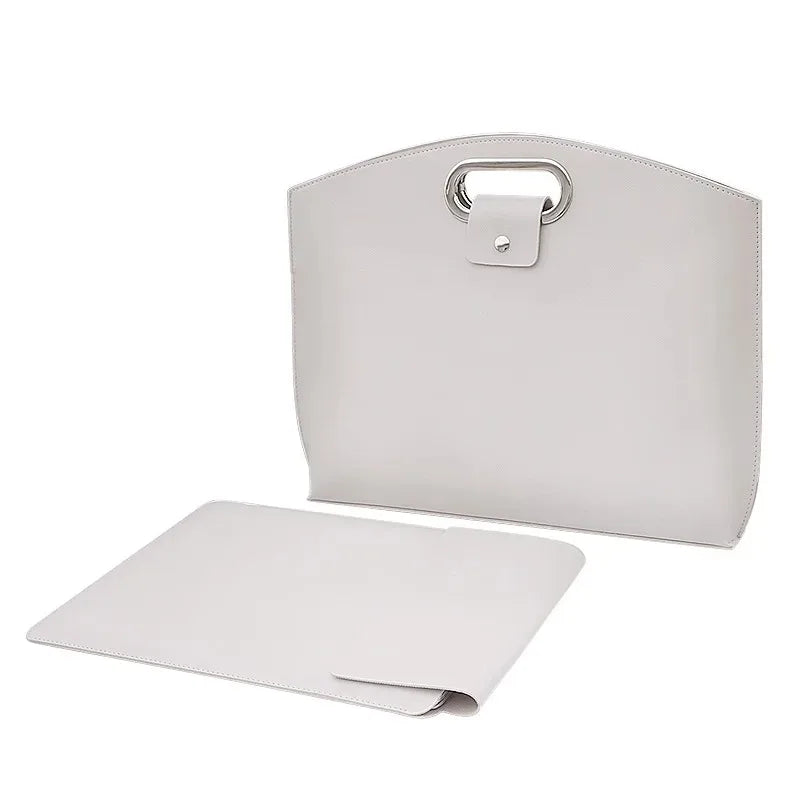 Laptop Bag Men Women Business Portable Computer Case Storage Purses Hand Document Bags Luxury Upscale Tote Waterproof Briefcase
