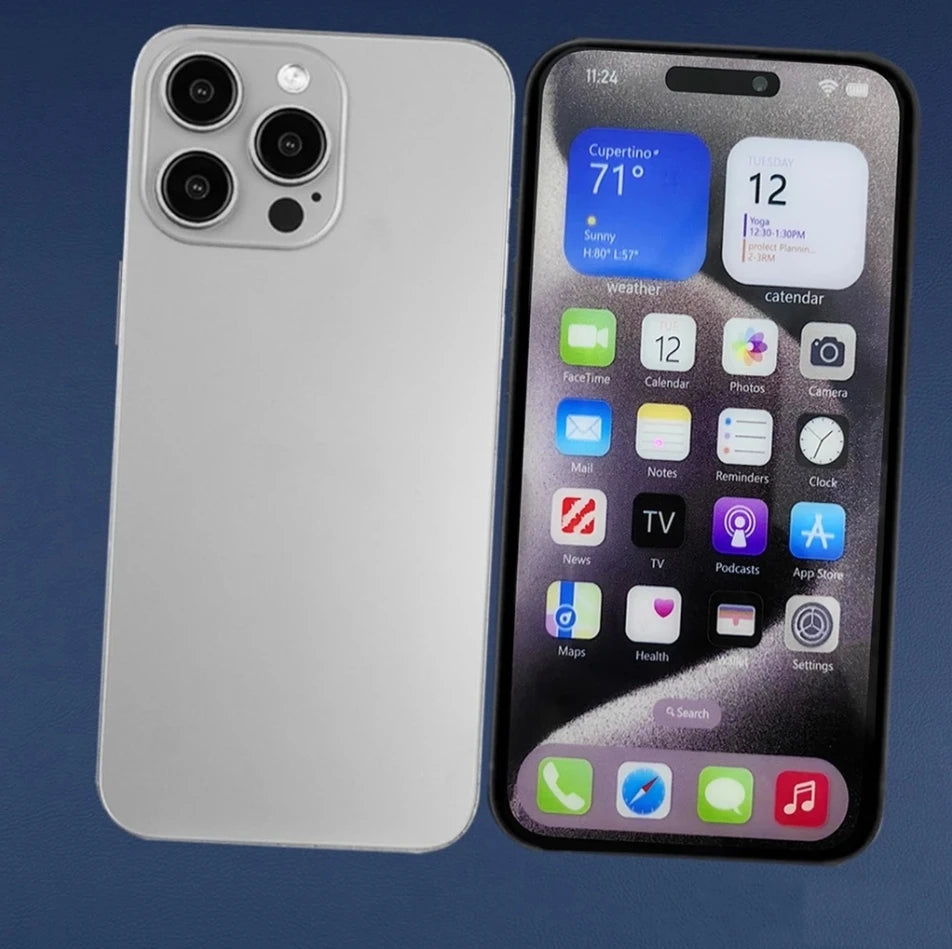 Hot sale in 2025  i14 Pro Smart toy replica mobile phone One to one fake mobile phone will display battery power button to use