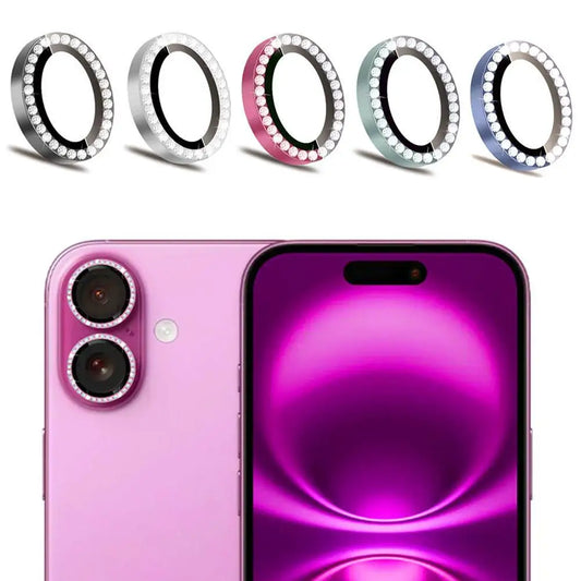 Gitter Camera Protector for iphone 16/16 Plus Protective Tempered Glass Lens Cap for iphone 16 Camera Film