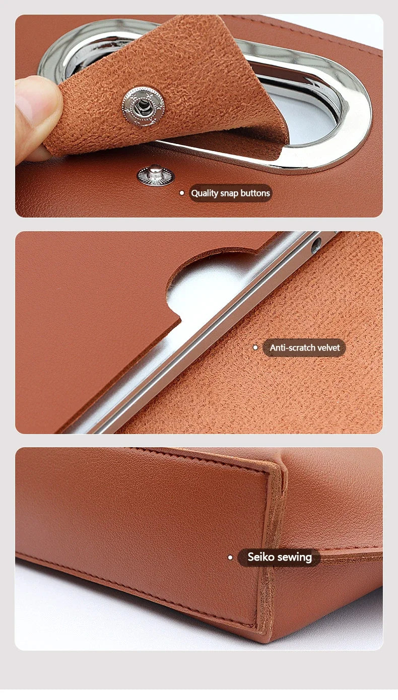 Laptop Bag Men Women Business Portable Computer Case Storage Purses Hand Document Bags Luxury Upscale Tote Waterproof Briefcase