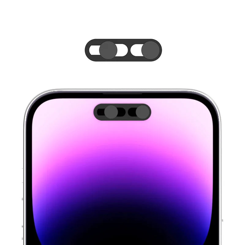 New Anti-Peeping Lens Cover Camera Privacy Protector with Dual - Slide Design Easy Use,Fit for iPhone 14 Pro Max/15/16 Series