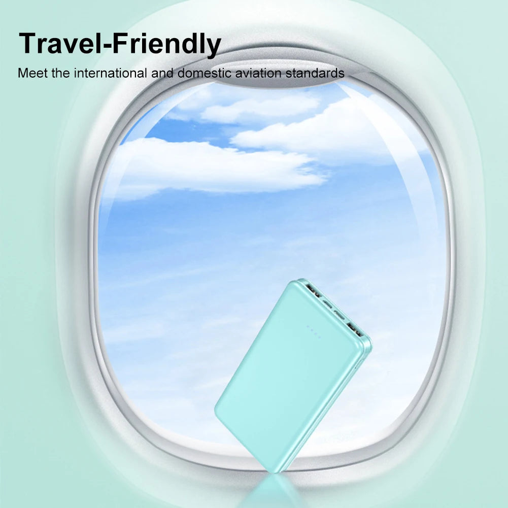 Powerful Power Bank 10000mAh 20000mAh 5V2A Power Bank  External Battery Pack for Heating Vest Jackets Scarves Socks Gloves