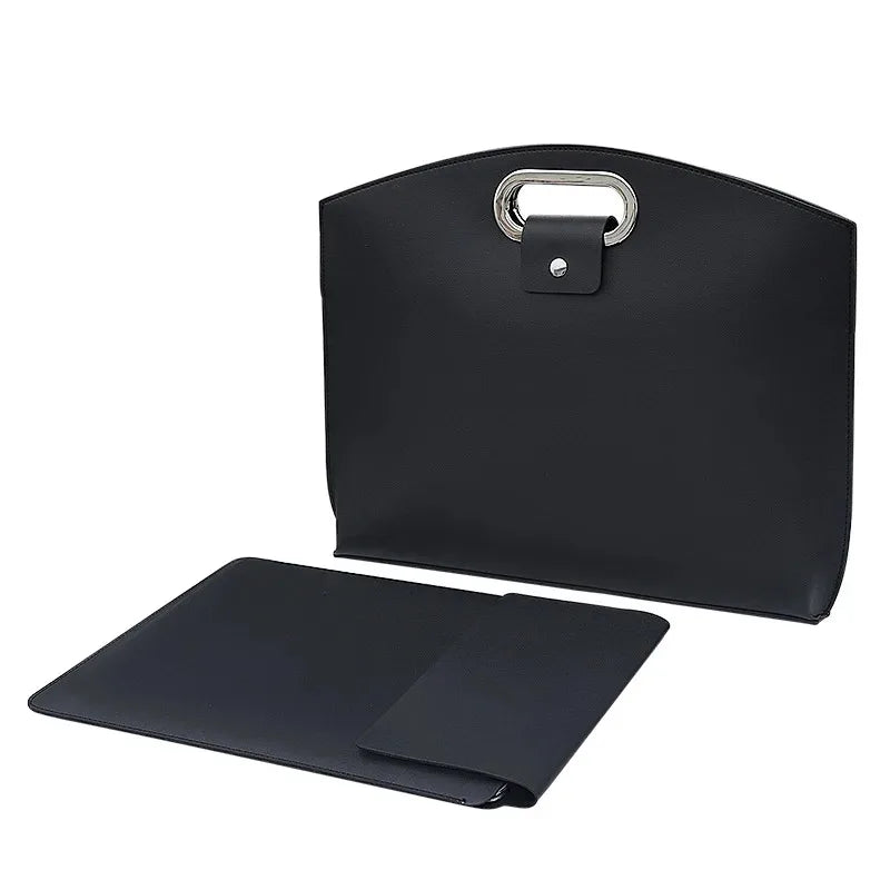 Laptop Bag Men Women Business Portable Computer Case Storage Purses Hand Document Bags Luxury Upscale Tote Waterproof Briefcase