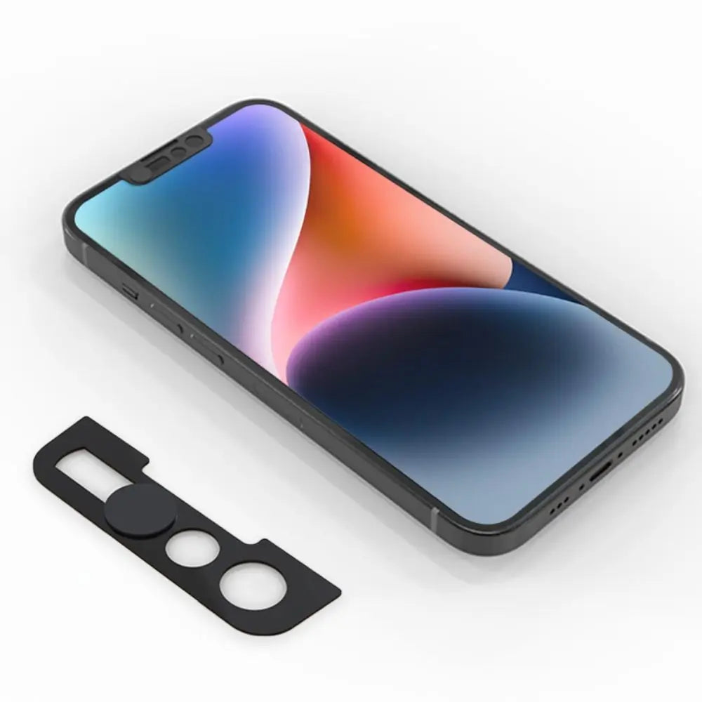 3PCS Phone Lens Metal Antispy Privacy Cap Front Camera Slider Lens Sticker Webcam Cover For iPhone 14 14 ProMax Plus