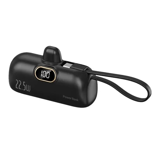 Battery Powers Bank PD 22.5W 5000mah Compact Phone Charger Powers Bank Cell Phone Portable Powers Banks For Smartphones Tablets